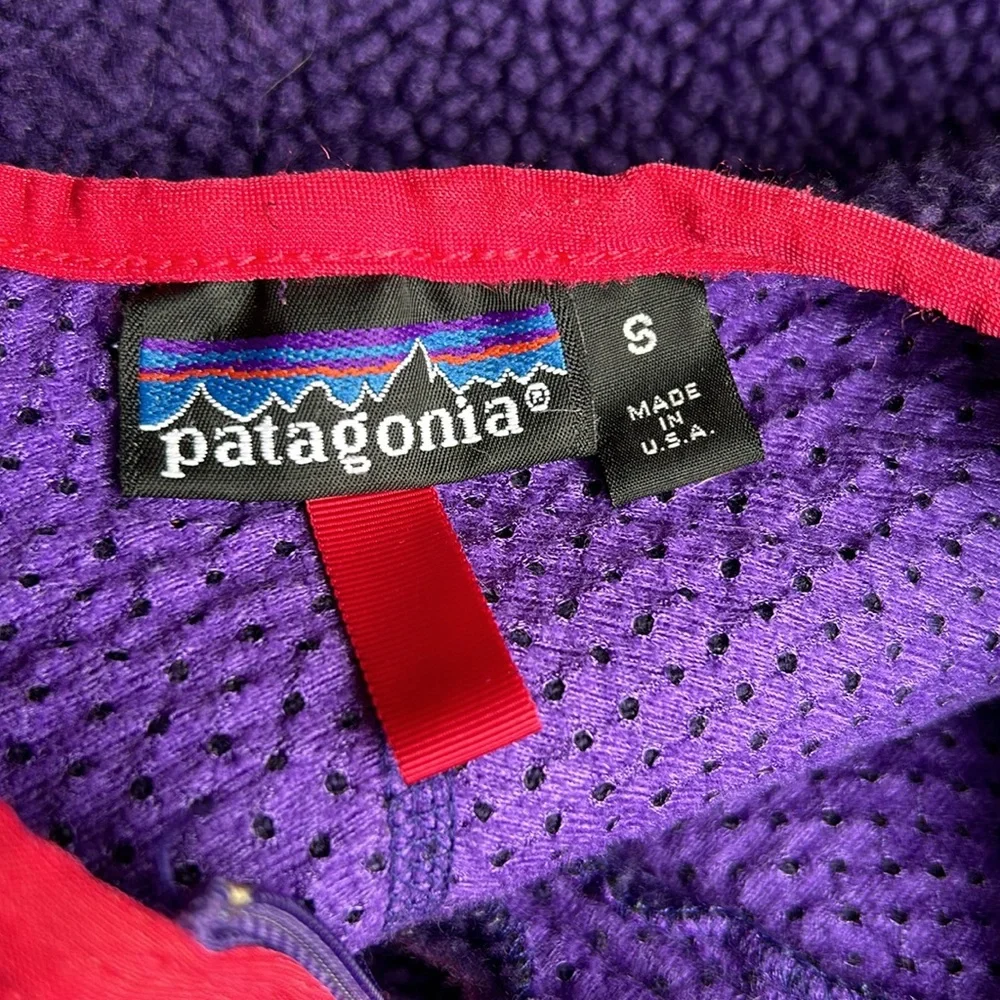 Rare Vintage Patagonia Deep Pile Kayaking Fleece Women’s Small - Picture 3 of 6